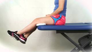 Seated Assisted Knee Flexion Extension [upl. by Soisanahta]