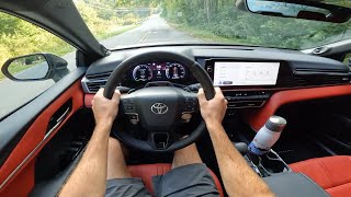 2025 Toyota Camry XSE POV Drive Impressions and ASMR [upl. by Delcina]