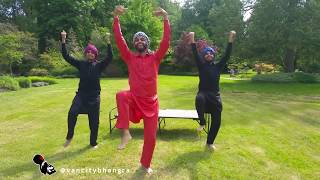 Bhangra to Akhar Ft Amrinder Gill and VanCity Bhangra [upl. by Annua]