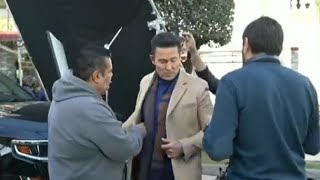 Fernando Colunga estuvo en campaña navideña de Televisa Univision 2024 🎬🎄 [upl. by Silliw174]