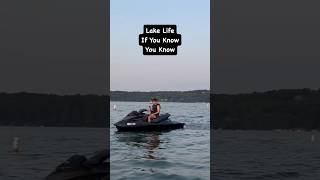 Lake Life  If You Know You Know lakelifeisthebestlife lakes lake lakelife sunset jetski [upl. by Namas]