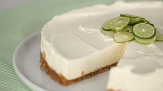 Key Lime NoBake Cheesecake Sweet Talk with Lindsay Strand [upl. by Accisej]