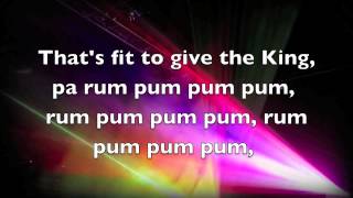 Christafari quotThe Little Drummer Boyquot Lyric Video Reggae Christmas [upl. by Kathie310]