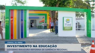 Governo inaugura reforma de gerência regional da zona Sudeste de Teresina [upl. by Yelahs]