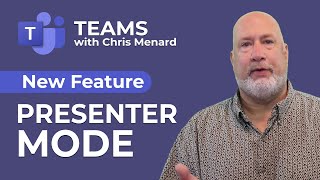 Teams  Presenter Mode  Standout Sidebyside or Reporter view [upl. by Aliban640]