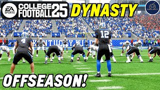 College Football 25 Dynasty Mode Part 17 FIRST OFFSEASON [upl. by Fry70]