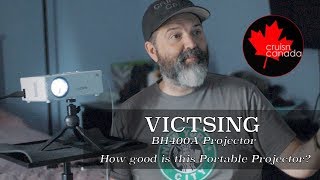 Victsing BH400A Portable Projector Unboxing and Review [upl. by Asiluy252]