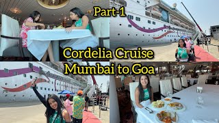 Cordelia Cruise Mumbai to Goa  Payal Panchal Vlog  Cordelia Cruise  Mumbai to Goa [upl. by Magree]