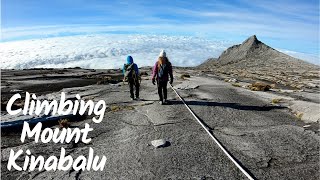 Climbing Mount Kinabalu Gunung Kinabalu Sabah Malaysia  Borneo  Kota Kinabalu  Sandakan [upl. by Naget]