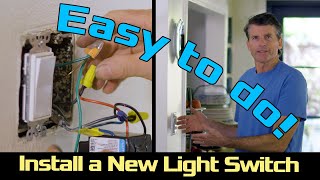 How To Install a Dimmer Switch Yourself [upl. by Ittak]