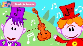 Classical Music for Babies Brain Development  Baby Sensory Stimulation w The Notekins [upl. by Eisteb]