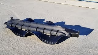 Amphibious Velox robot uses undulating fins to swim and crawl [upl. by Kannav]