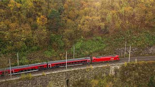 Herbstimpressionen 2o24 1 drohnenvideo an der Brennerbahn dronefootage [upl. by Bouley153]