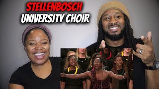 SHOCKING VOICES FROM AFRICA American Couple Reacts quotBaba Yetu  Stellenbosch University Choirquot [upl. by Best245]