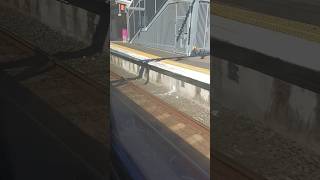 railwaystation expresstrain NGR 768 arrives Strathpine station on a sunny day subscribemychannel [upl. by Asiat]