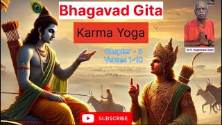 Bhagavad Gita KarmaYoga Chapter 3 Part1 DecodeBhagavadGita bhagavadgita krishna spirituality [upl. by Leonard]