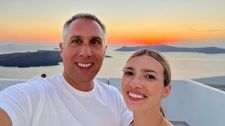 Our Grecian Honeymoon Explore Santorini Mykonos amp Paros with us  FORTUNE [upl. by Nayt]