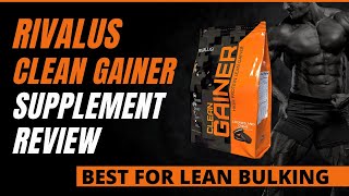 RIVALUS CLEAN GAINER SUPPLEMENT REVIEW  RIVAL NUTRITION MASS GAINER [upl. by Pelaga]