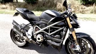 Moto Ducati Streetfighter 1098 S Termignoni Carbone [upl. by Sordnaxela]