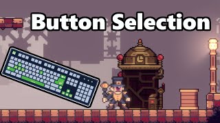 Unity Tutorial UI Button Selection via Keyboard Inputs [upl. by Solim]