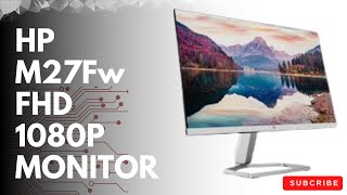 HP m27fw unboxing Budget friendly Monitor for Gamers [upl. by Hermione]