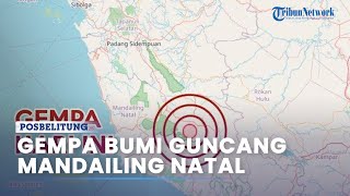 Gempa Bumi Hari Ini 26 September 2024 Guncang Wilayah Mandailing Natal Sumatera Utara [upl. by Esina881]