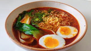 Easy Spicy Ramen Noodles Recipe in Just 10 Minutes 🔥 [upl. by Aynahs474]