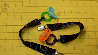 How To Make A Pacifier Clip [upl. by Eelloh]