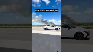 First 2025 Elantra N 180MPh Flyby [upl. by Ennaid]