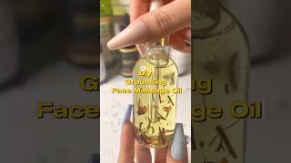 DIY Grounding Face Massage Oil  More benefits on IG  Blvksoll diyskincare faceoil [upl. by Asante]