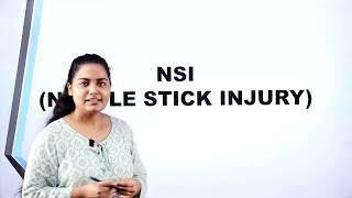 NSI Needle Stick Injury [upl. by Ellerihs]