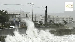 Les villes du Japon tentent de revenir à la normale malgré la menace du retour de la tempête [upl. by Linzy]