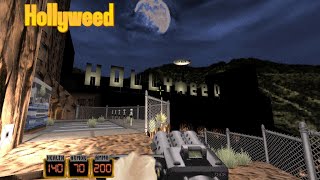 Duke Nukem 3D Steam Workshop Hollyweed All Secrets [upl. by Eelrefinnej]