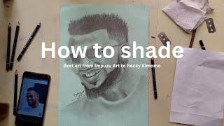 HOW TO SHADE \\ ROCKY CYIMOMO ART WORK BY IMPUZU ART\\ How to draw [upl. by Nancee]