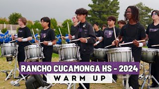 Rancho Cucamonga HS 2024  Warm Up [upl. by Cnut]