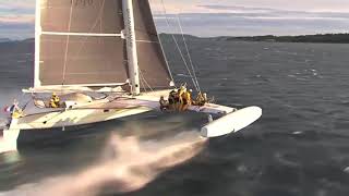 Hydroptere the worlds fastest sailing yacht [upl. by Acim504]