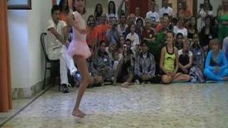 Anusha Karmakar in World Artistic Yoga Rome 2009 [upl. by Ellives465]