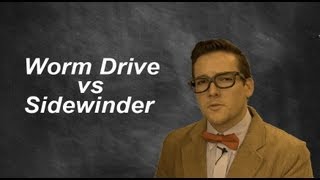 Tool Barn University The Difference Between Worm Drive amp Sidewinder Circular Saws [upl. by Roxane]