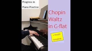 Chopin Waltz in Gflat Op 70 No 1 posth Vid 1 [upl. by Rafaellle]