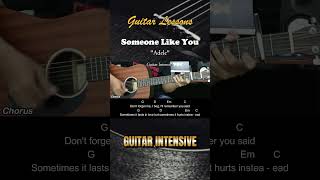 Someone Like You  Adele  EASY Guitar Tutorial with Chords  Lyrics  Guitar Lessons chords [upl. by Peedus388]