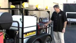 Custom Pressure Washer Trailer with Recycling Unit in HD [upl. by Danzig]