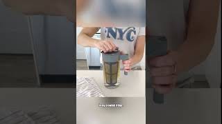 Perfect Cold Brew at Home Takeya Deluxe Cold Brew Coffee Maker Review kitchenstoragesolutions [upl. by Bohi186]