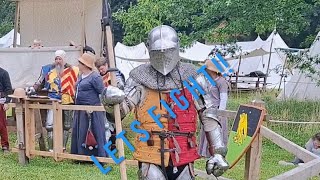 Duels with Pole Axes In Boutersem Belgium [upl. by Zubkoff]