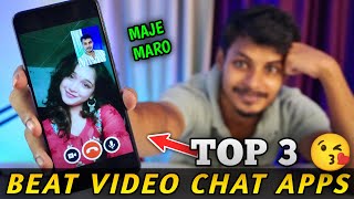 Top 3 Free Video Call Apps  Free Video Call Apps  Video Call App [upl. by Karlotte]