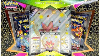 Eldegoss box opening shining fates [upl. by Yecal347]