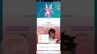 Palkia shiny pokémon go lets Go [upl. by Veno]