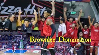 Brownlee Outguns Durham Again As Ginebra Takes 20 lead vs Meralco [upl. by Javier171]