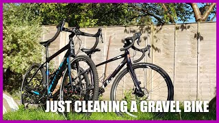 Bicycle Cleaning  Giant Toughroad  Liv Invite  Gravel Bikes [upl. by Ennelram]