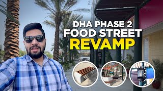 DHA Karachi Phase 2 Food Street Revamp in London Style 😍 [upl. by Roydd87]