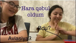 Hara qəbul oldumUğura gedən yol🤍⚖️ [upl. by Maroney317]